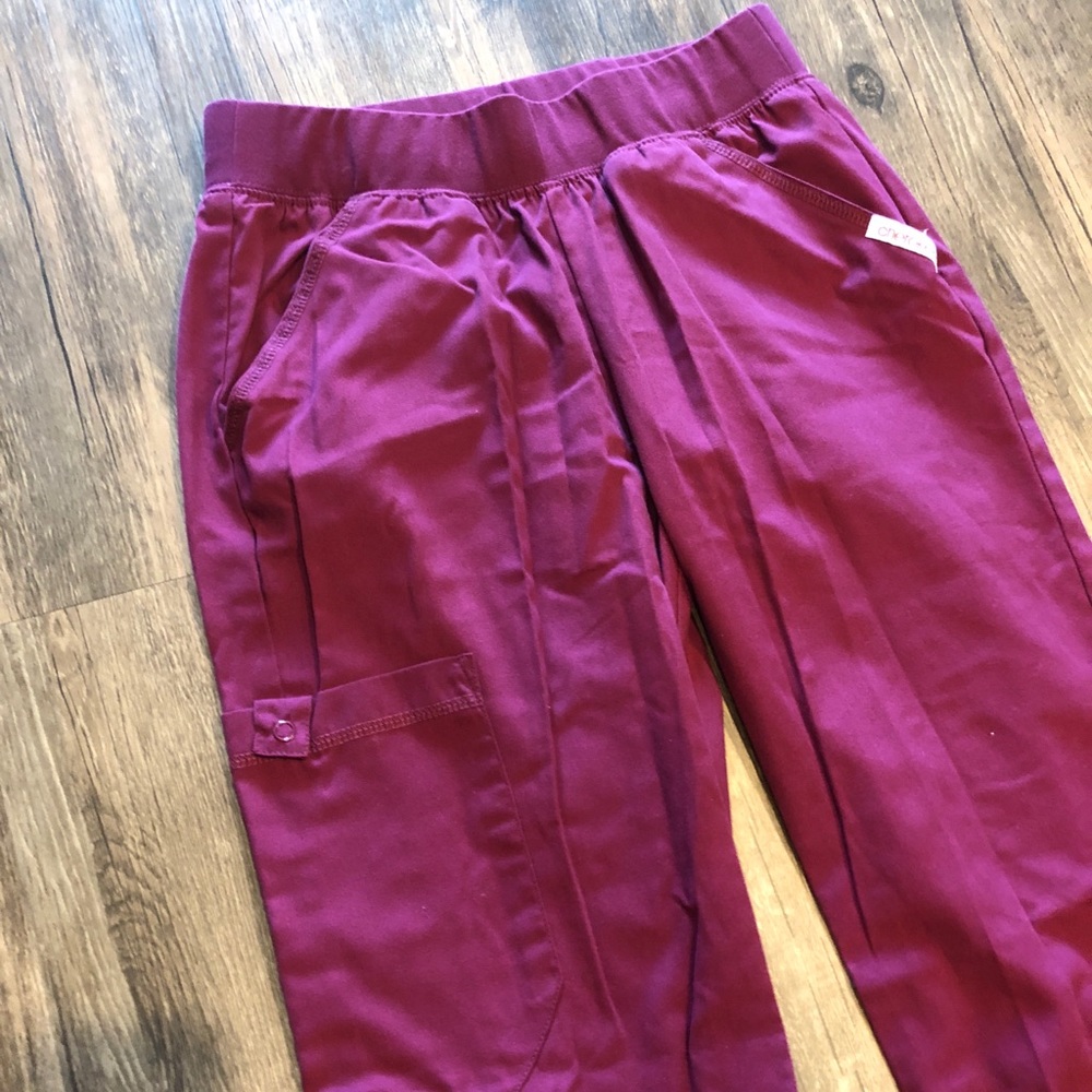 Cherokee Magenta Scrub Bottoms
